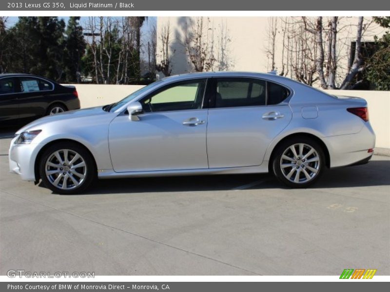 Liquid Platinum / Black 2013 Lexus GS 350