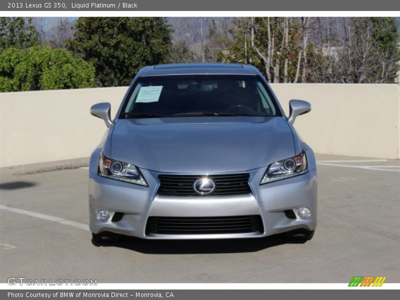 Liquid Platinum / Black 2013 Lexus GS 350