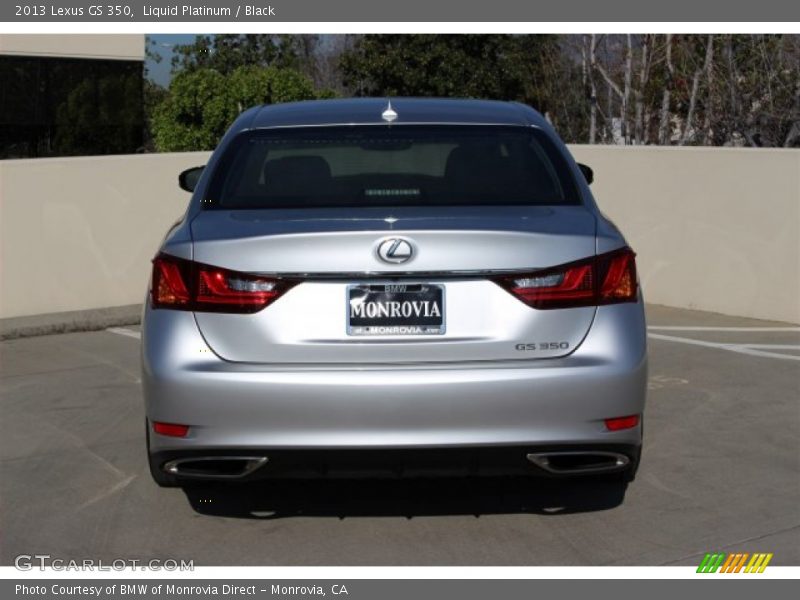 Liquid Platinum / Black 2013 Lexus GS 350