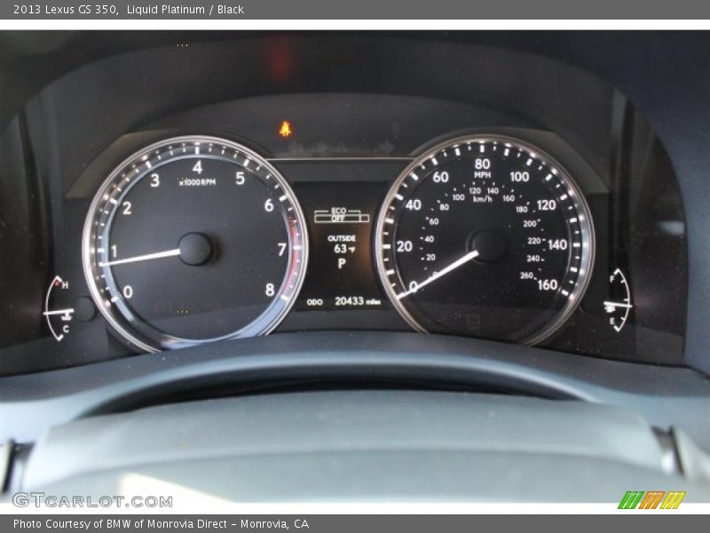  2013 GS 350 350 Gauges