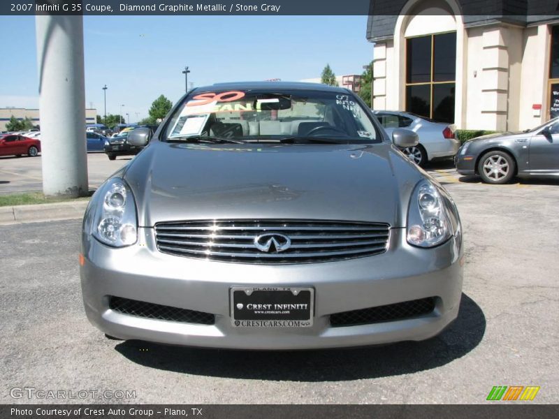 Diamond Graphite Metallic / Stone Gray 2007 Infiniti G 35 Coupe