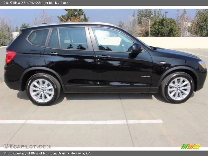 Jet Black / Black 2015 BMW X3 xDrive28i