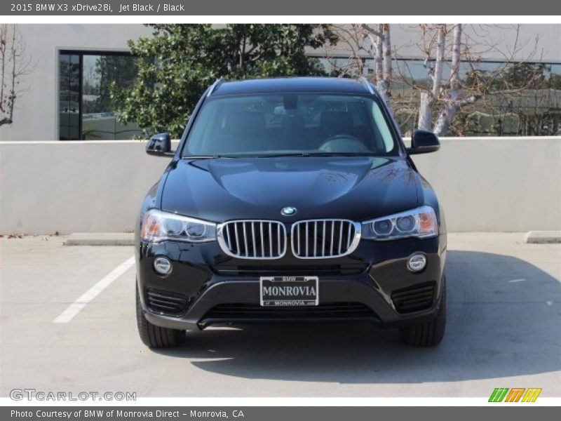 Jet Black / Black 2015 BMW X3 xDrive28i