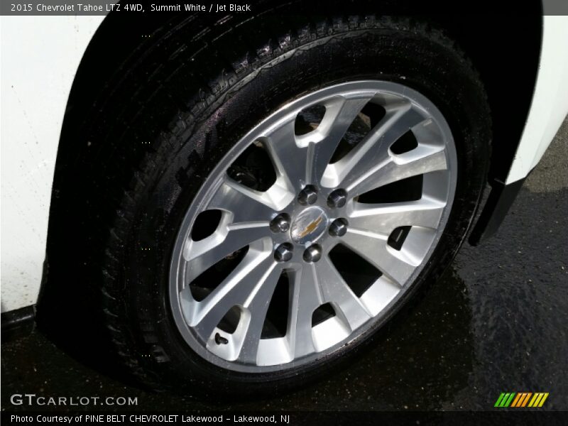 Summit White / Jet Black 2015 Chevrolet Tahoe LTZ 4WD