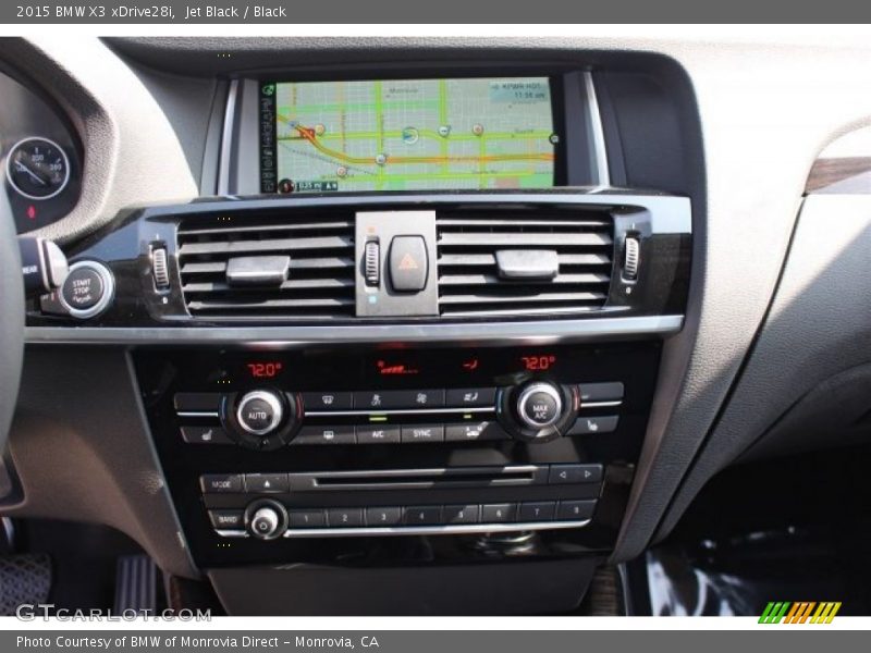 Jet Black / Black 2015 BMW X3 xDrive28i