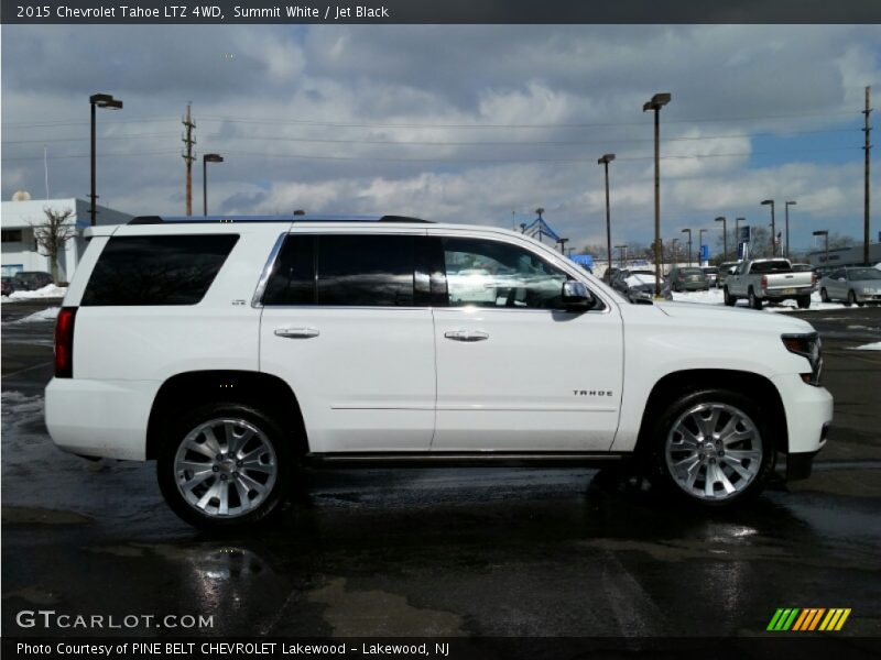 Summit White / Jet Black 2015 Chevrolet Tahoe LTZ 4WD