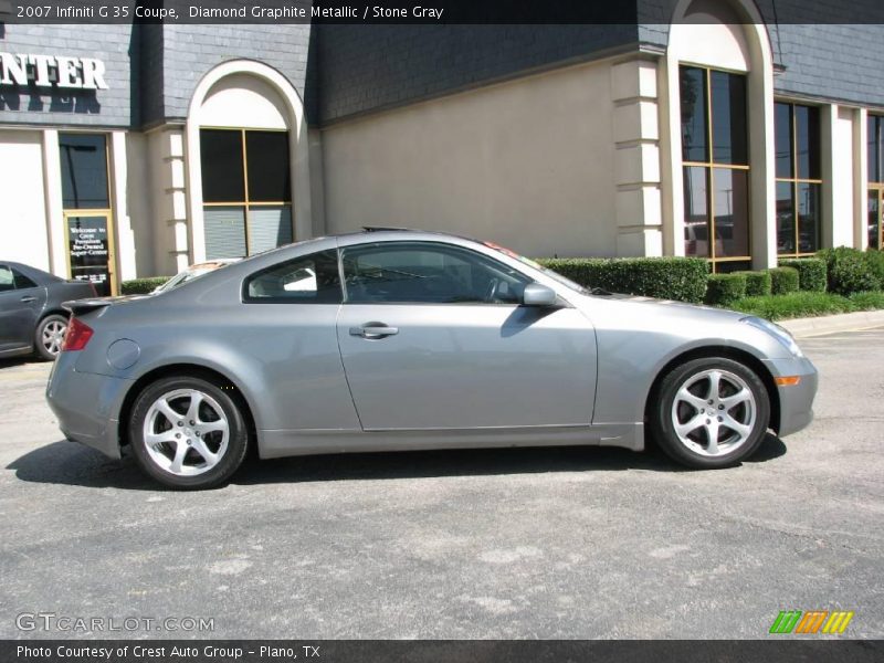 Diamond Graphite Metallic / Stone Gray 2007 Infiniti G 35 Coupe