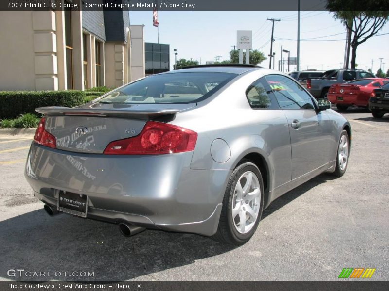Diamond Graphite Metallic / Stone Gray 2007 Infiniti G 35 Coupe