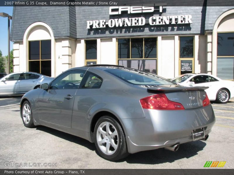 Diamond Graphite Metallic / Stone Gray 2007 Infiniti G 35 Coupe