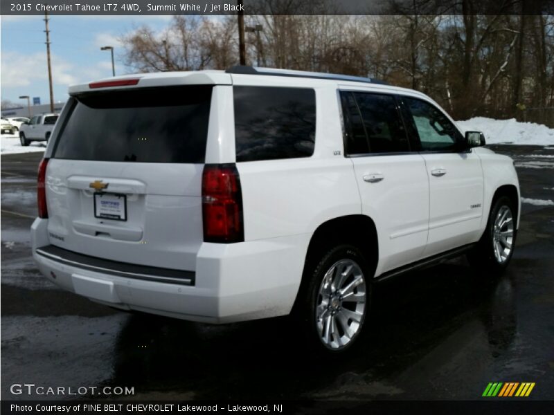 Summit White / Jet Black 2015 Chevrolet Tahoe LTZ 4WD