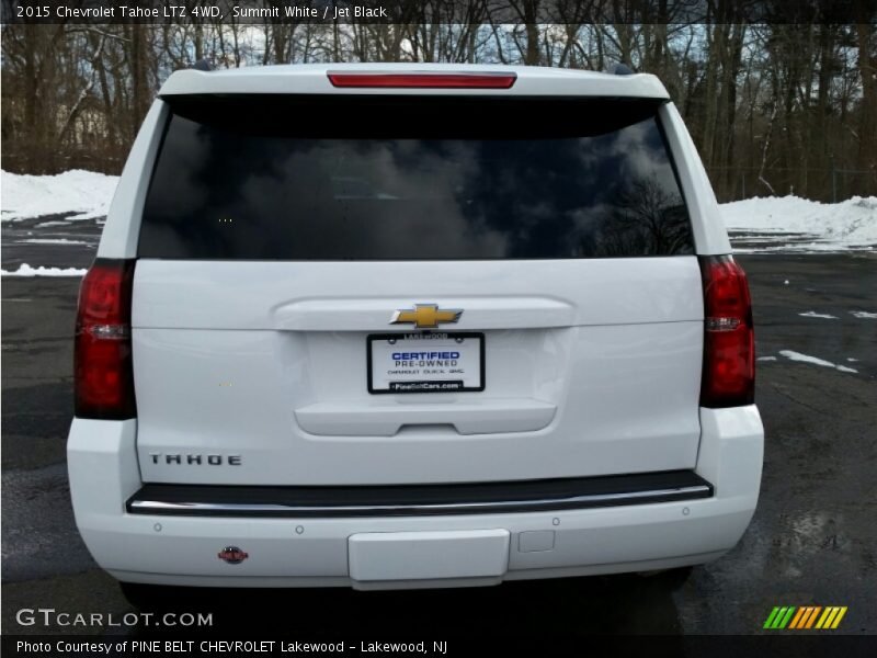 Summit White / Jet Black 2015 Chevrolet Tahoe LTZ 4WD
