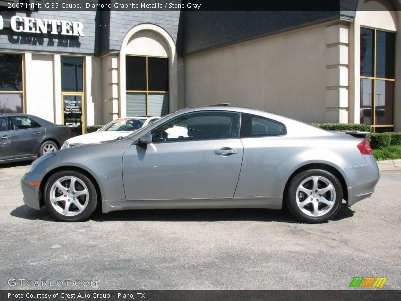 Diamond Graphite Metallic / Stone Gray 2007 Infiniti G 35 Coupe