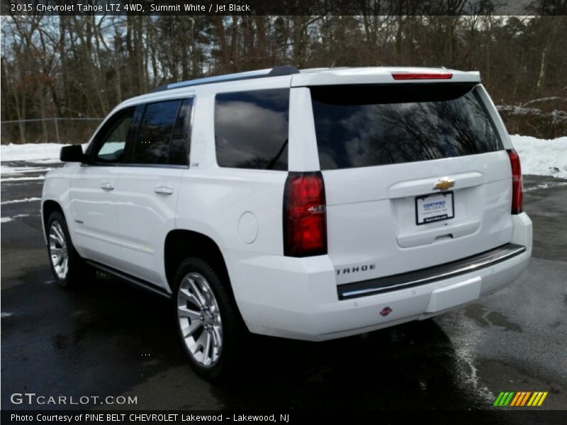 Summit White / Jet Black 2015 Chevrolet Tahoe LTZ 4WD