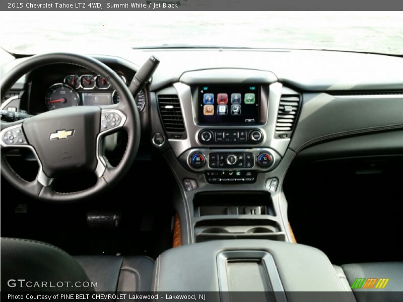 Summit White / Jet Black 2015 Chevrolet Tahoe LTZ 4WD
