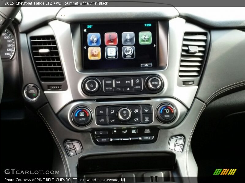 Summit White / Jet Black 2015 Chevrolet Tahoe LTZ 4WD