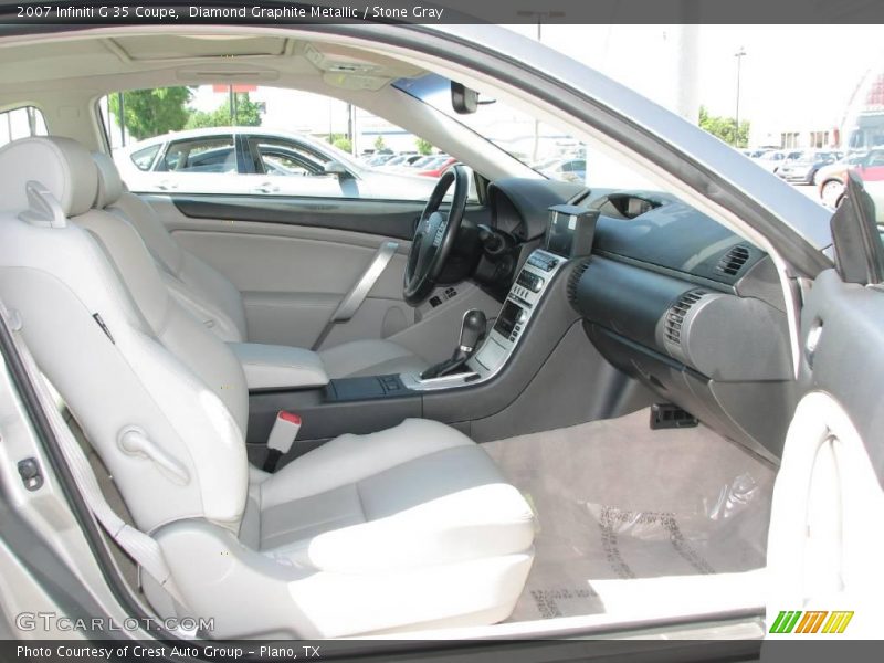 Diamond Graphite Metallic / Stone Gray 2007 Infiniti G 35 Coupe