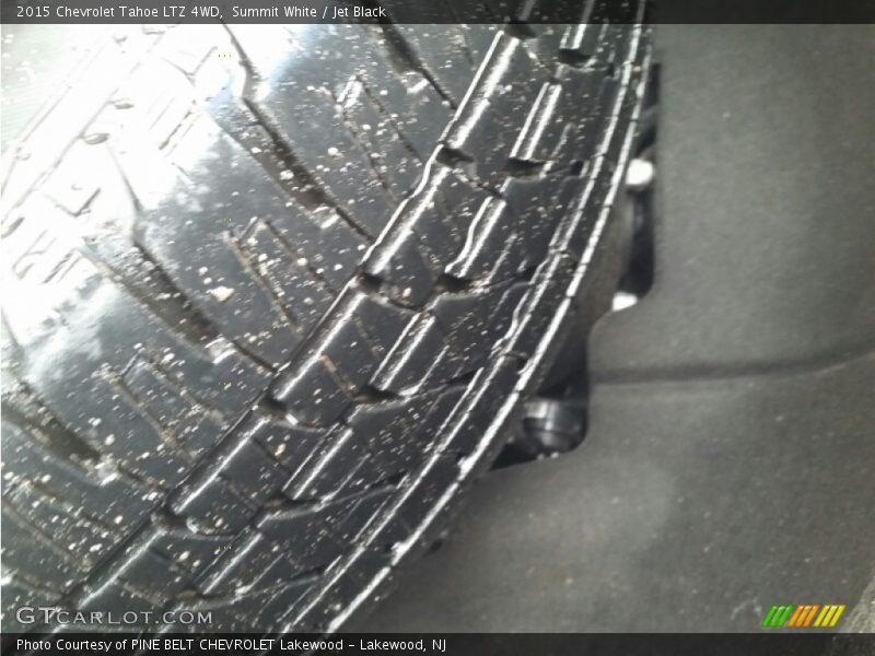 Summit White / Jet Black 2015 Chevrolet Tahoe LTZ 4WD