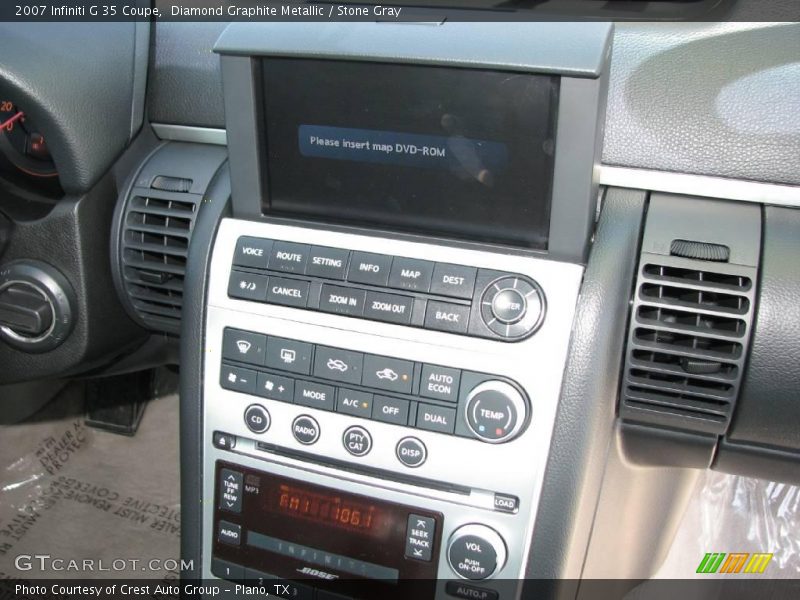 Diamond Graphite Metallic / Stone Gray 2007 Infiniti G 35 Coupe