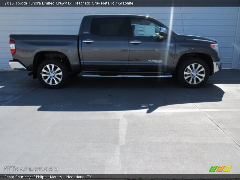 Magnetic Gray Metallic / Graphite 2015 Toyota Tundra Limited CrewMax