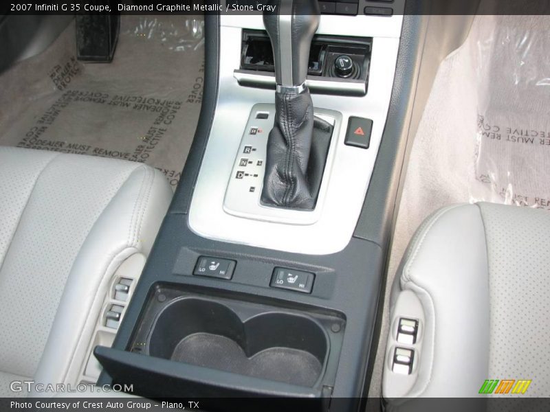 Diamond Graphite Metallic / Stone Gray 2007 Infiniti G 35 Coupe