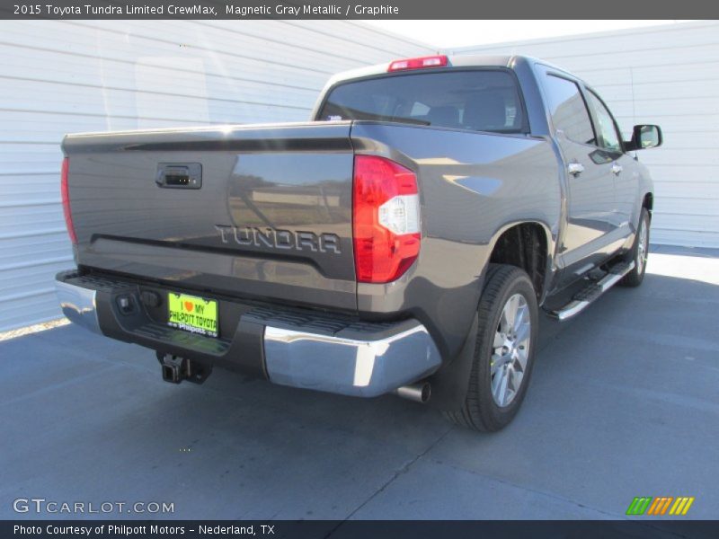 Magnetic Gray Metallic / Graphite 2015 Toyota Tundra Limited CrewMax
