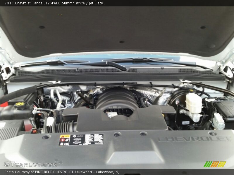 Summit White / Jet Black 2015 Chevrolet Tahoe LTZ 4WD