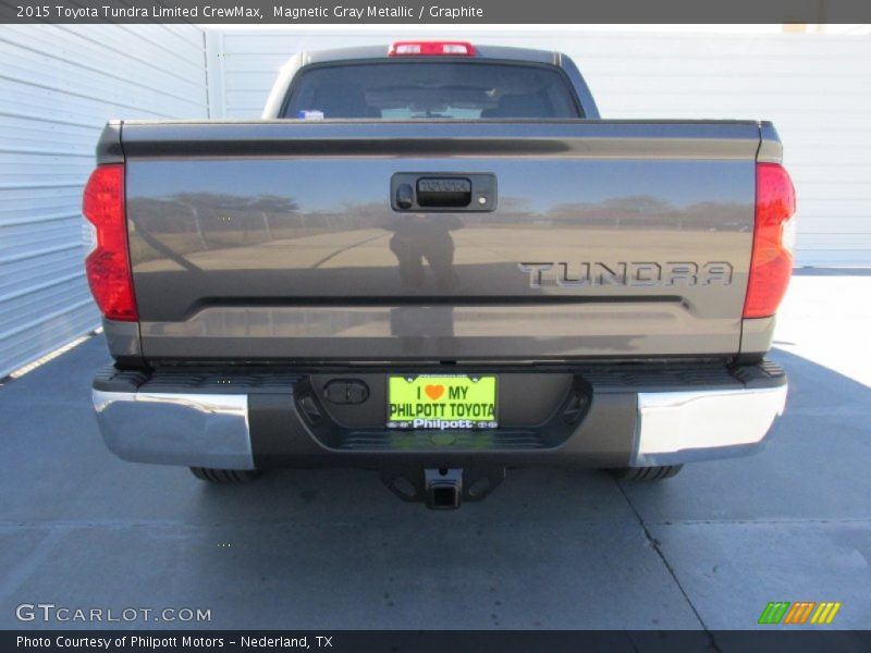 Magnetic Gray Metallic / Graphite 2015 Toyota Tundra Limited CrewMax