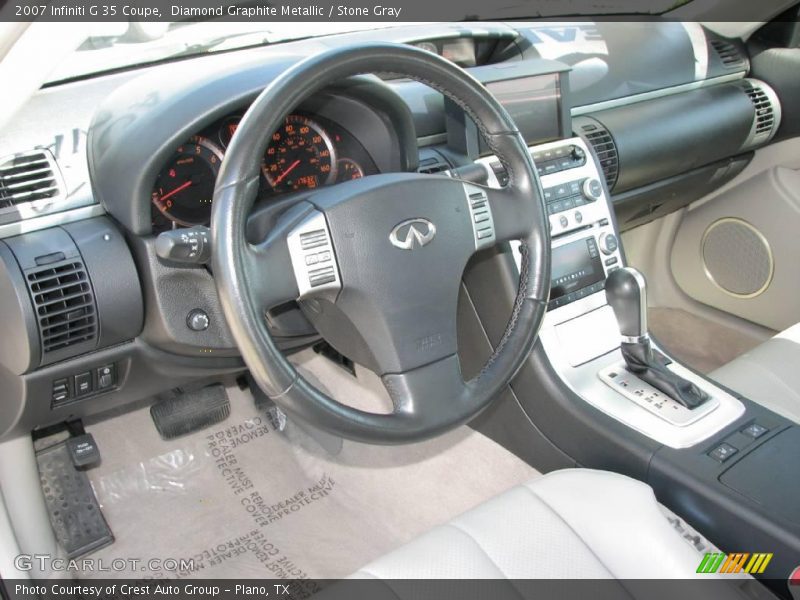 Diamond Graphite Metallic / Stone Gray 2007 Infiniti G 35 Coupe