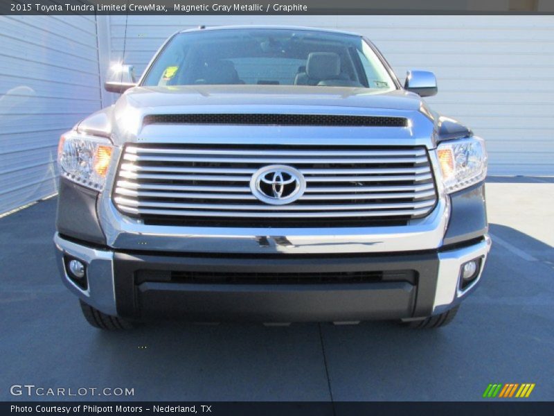 Magnetic Gray Metallic / Graphite 2015 Toyota Tundra Limited CrewMax