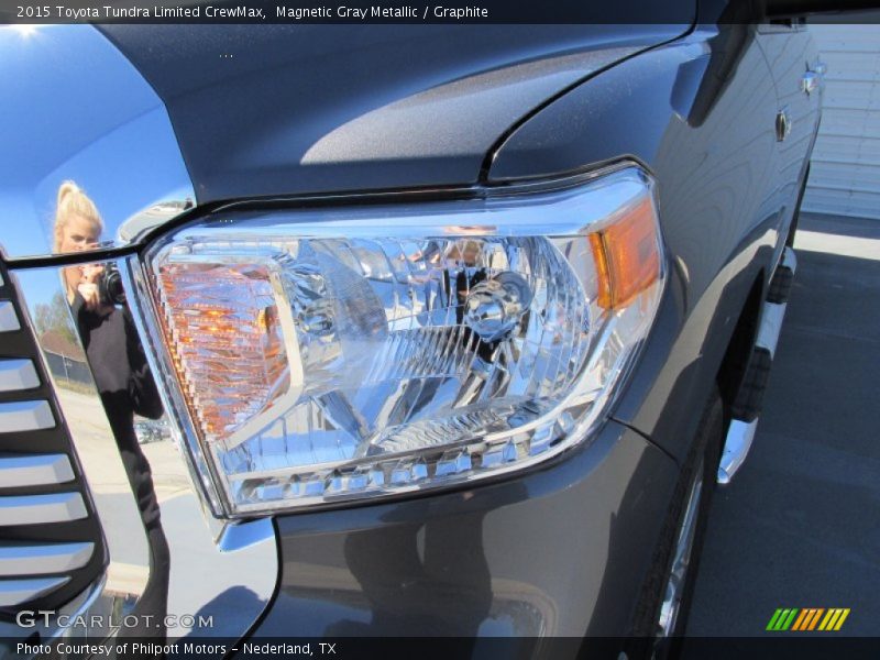 Magnetic Gray Metallic / Graphite 2015 Toyota Tundra Limited CrewMax