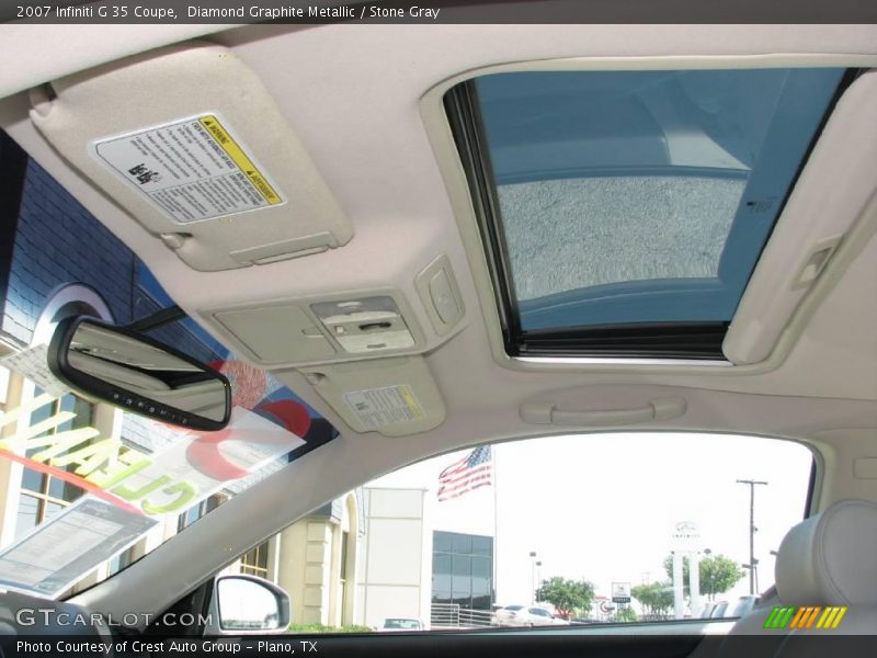 Diamond Graphite Metallic / Stone Gray 2007 Infiniti G 35 Coupe