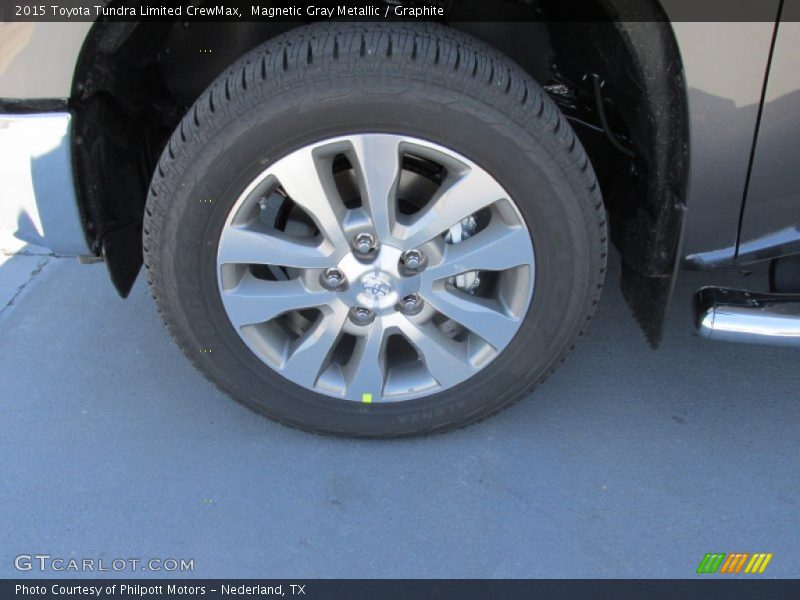 Magnetic Gray Metallic / Graphite 2015 Toyota Tundra Limited CrewMax