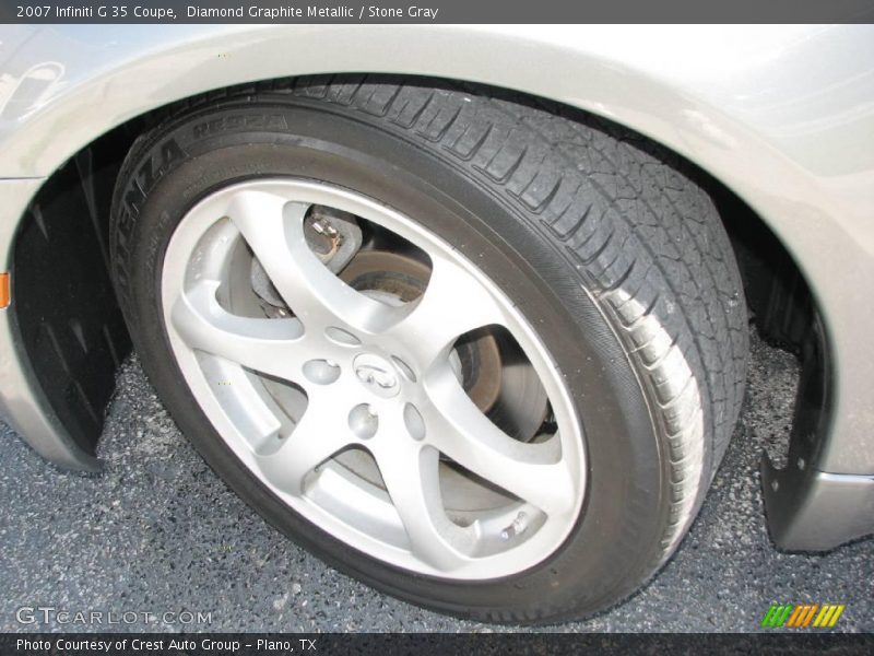 Diamond Graphite Metallic / Stone Gray 2007 Infiniti G 35 Coupe