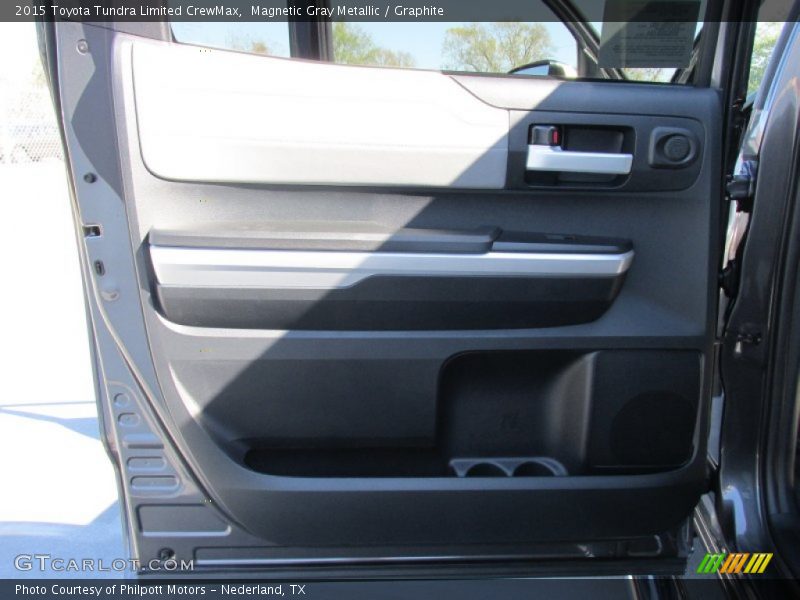 Magnetic Gray Metallic / Graphite 2015 Toyota Tundra Limited CrewMax