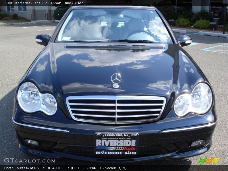 Black / Ash 2006 Mercedes-Benz C 230 Sport