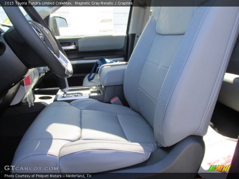 Magnetic Gray Metallic / Graphite 2015 Toyota Tundra Limited CrewMax