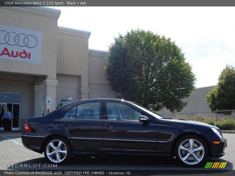 Black / Ash 2006 Mercedes-Benz C 230 Sport