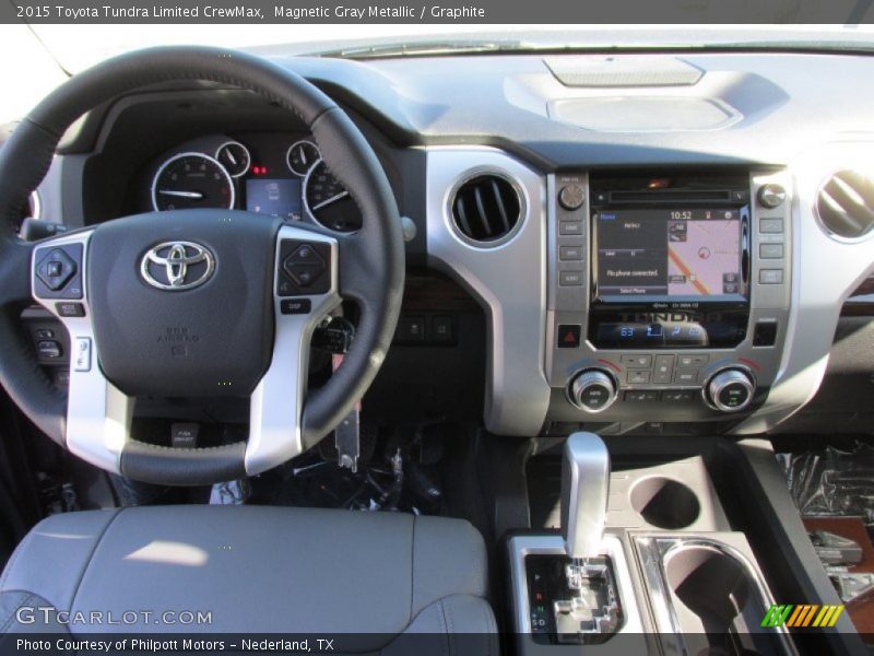 Magnetic Gray Metallic / Graphite 2015 Toyota Tundra Limited CrewMax