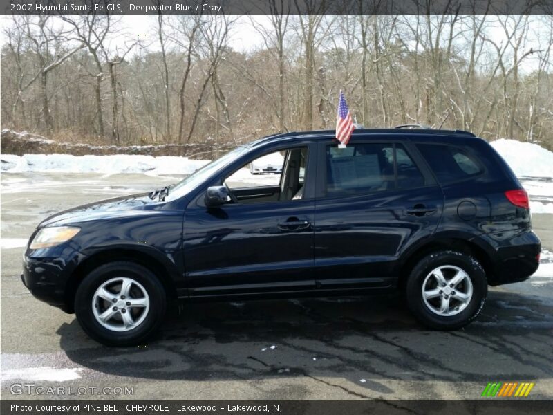  2007 Santa Fe GLS Deepwater Blue