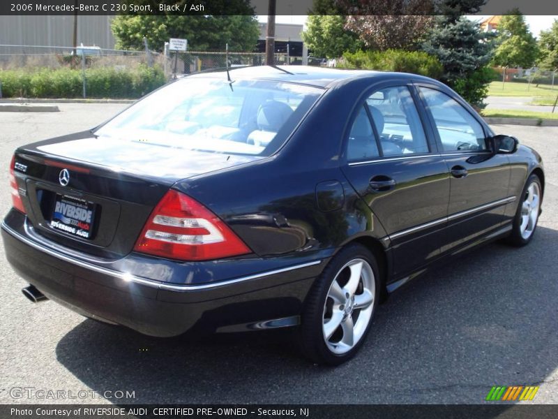 Black / Ash 2006 Mercedes-Benz C 230 Sport