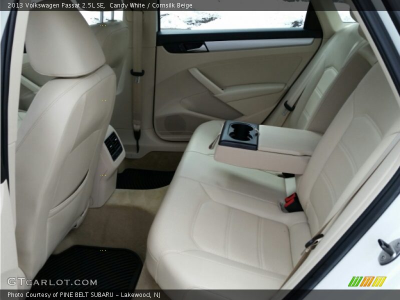 Candy White / Cornsilk Beige 2013 Volkswagen Passat 2.5L SE