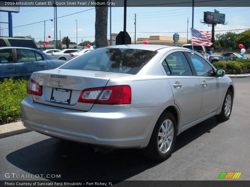 Quick Silver Pearl / Medium Gray 2009 Mitsubishi Galant ES