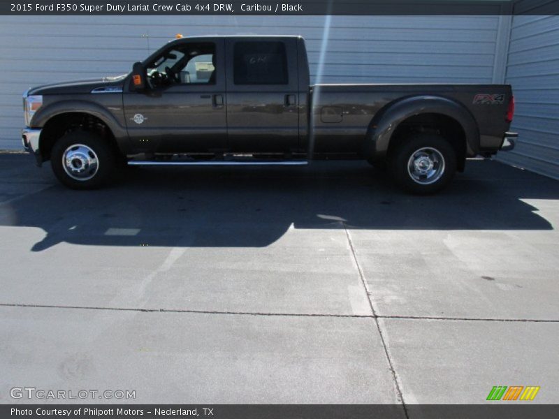 Caribou / Black 2015 Ford F350 Super Duty Lariat Crew Cab 4x4 DRW