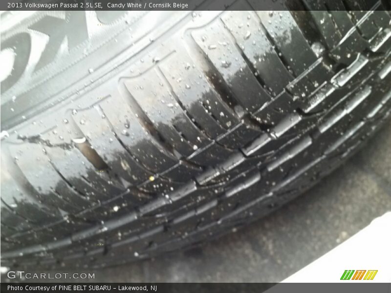 Candy White / Cornsilk Beige 2013 Volkswagen Passat 2.5L SE