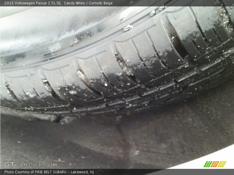 Candy White / Cornsilk Beige 2013 Volkswagen Passat 2.5L SE