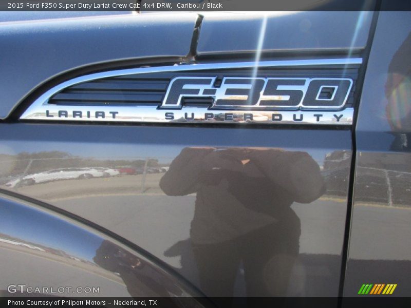 Caribou / Black 2015 Ford F350 Super Duty Lariat Crew Cab 4x4 DRW