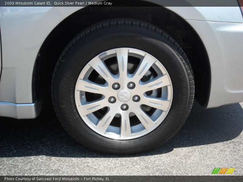 Quick Silver Pearl / Medium Gray 2009 Mitsubishi Galant ES