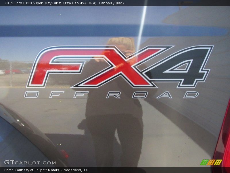 Caribou / Black 2015 Ford F350 Super Duty Lariat Crew Cab 4x4 DRW