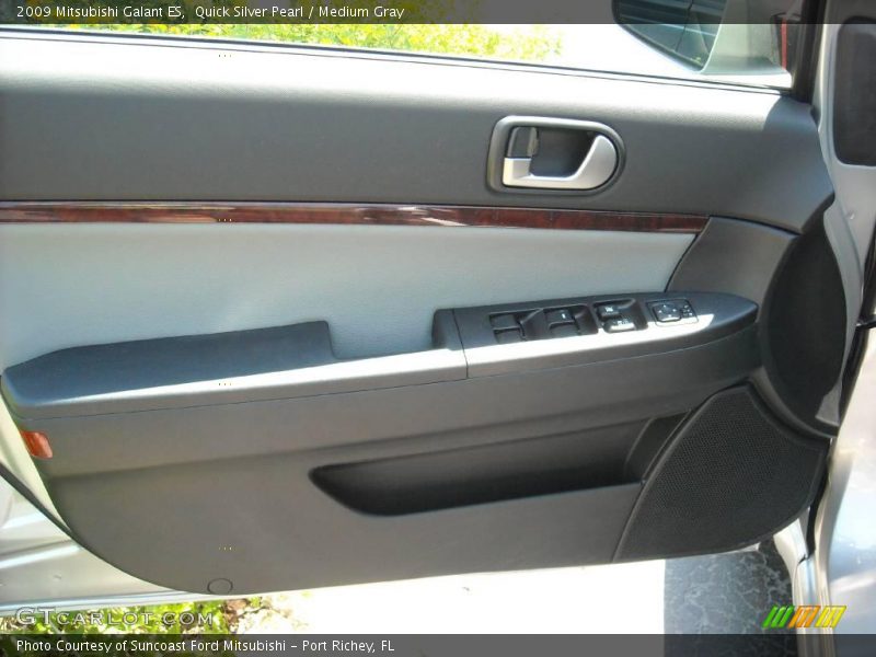 Quick Silver Pearl / Medium Gray 2009 Mitsubishi Galant ES