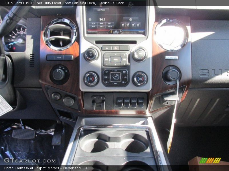 Caribou / Black 2015 Ford F350 Super Duty Lariat Crew Cab 4x4 DRW